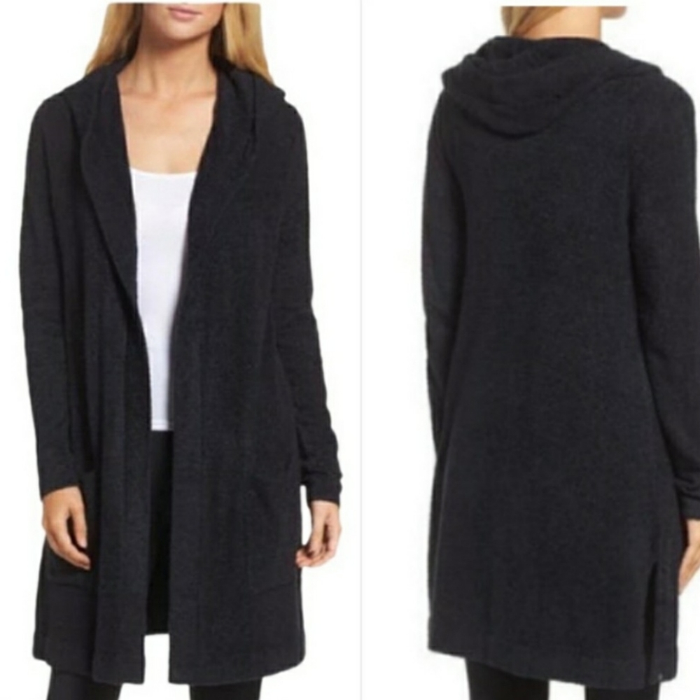 Barefoot Dreams Cozychic Lite Hooded Cardigan style 480